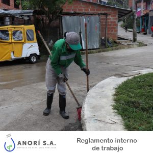 Reglamento interno de trabajo